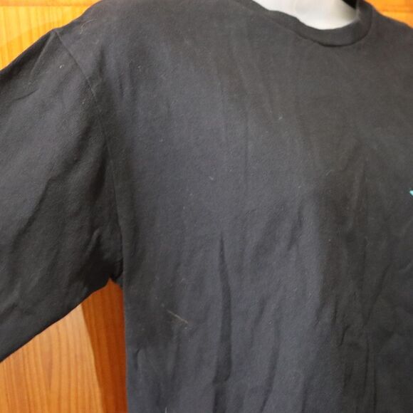 Vans Cropped Long Sleeve Spellout Tee | Small Rose Raw Edge DIY - Picture 6 of 9